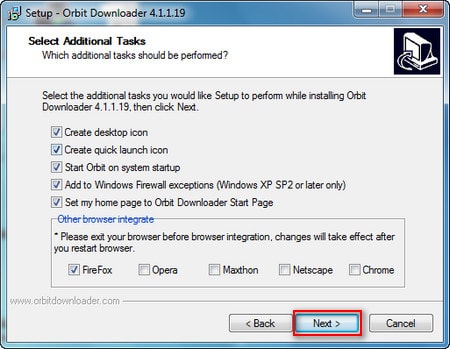 Hướng dẫn cài đặt Orbit Downloader để tải các tập tin trên Internet.