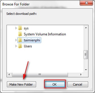 Orbit Downloader - Thay đổi thư mục chứa file download mặc định