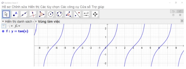 giai toan lop 11 trang 146 147 sach chan troi sang tao tap 1 tim hieu ham so luong giac bang phan mem geogebra 8