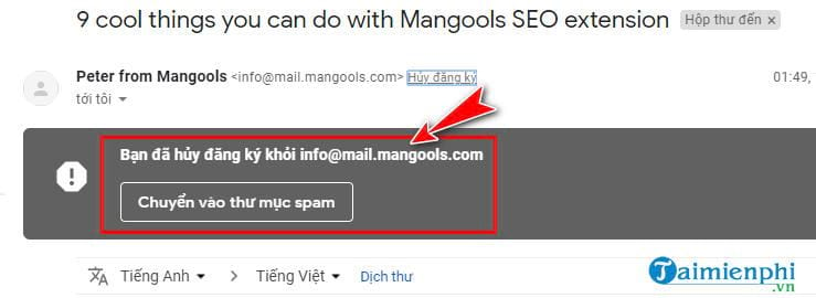 Hướng dẫn cách chặn quảng cáo trên Gmail