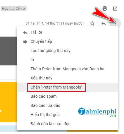 Hướng dẫn cách chặn quảng cáo trên Gmail