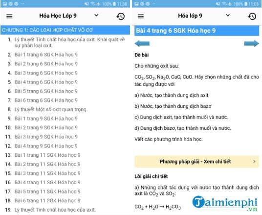 Giải Bài Tập Hóa Học Trên Điện Thoại Bằng Ứng Dụng Nào?