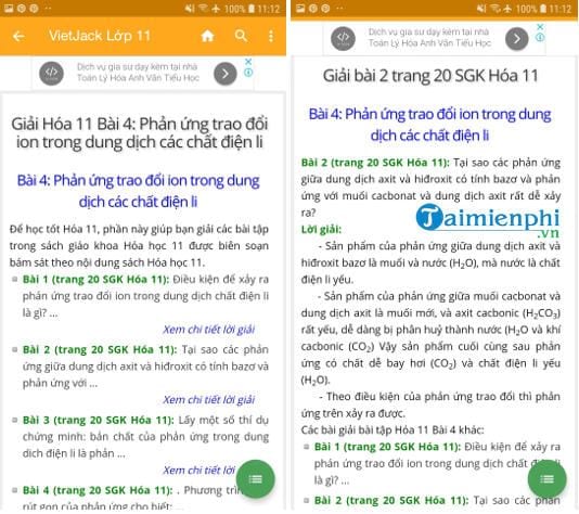 Giải Bài Tập Hóa Học Trên Điện Thoại Bằng Ứng Dụng Nào?