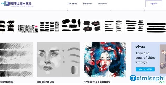 Top websites that offer beautiful photoshop brushes 5