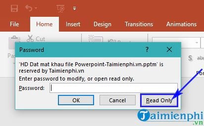 Nhấn vào ảnh để phóng to cach dat mat khau file powerpoint 12