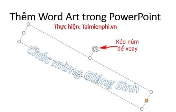 them word art trong powerpoint 8