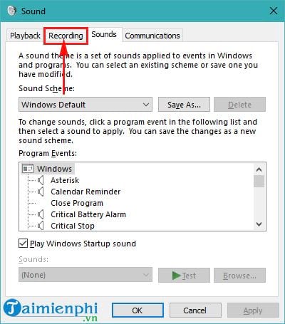 cách thay đổi âm thanh từ micrô thành loa trên Windows 10 4