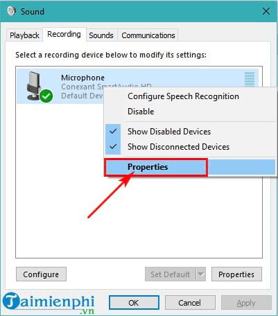 cách chuyển đổi âm thanh từ micrô sang loa trên Windows 10 5