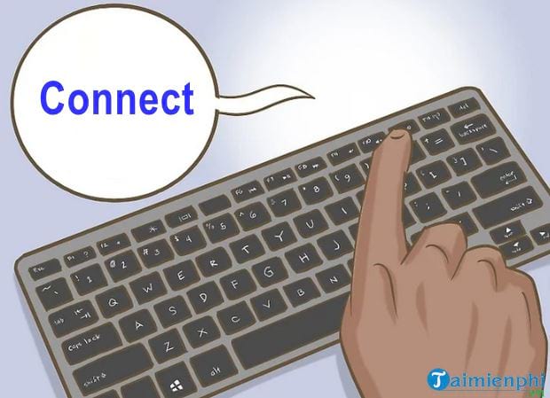 Cách kết nối bàn phím không dây với laptop, máy tính