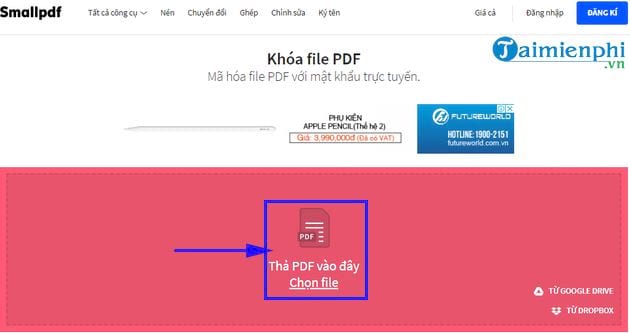 huong dan them mat khau pdf truc tuyen 3