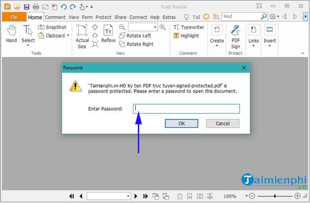 huong dan them mat khau pdf truc tuyen 9