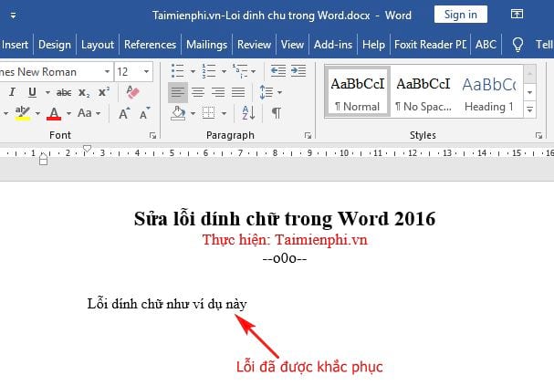 sua loi dinh chu trong word 2016 8
