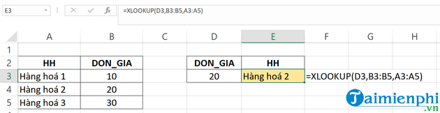 cach dung ham XLOOKUP 