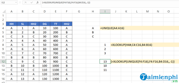 cach dung ham XLOOKUP 