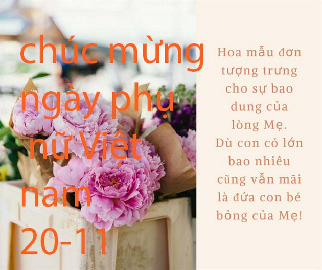 Hình ảnh 20/10 đẹp: Ngày Phụ Nữ Việt Nam là một dịp đặc biệt để chúng ta thể hiện sự cảm kích đối với các nữ giới trong cuộc sống của chúng ta. Với những hình ảnh 20/10 đẹp, bạn có thể thấy được niềm vui và hạnh phúc của phái đẹp trong ngày này.