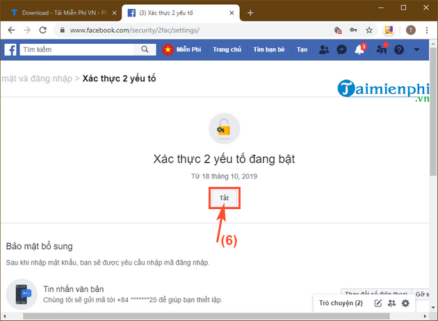 Gỡ bảo mật trên Facebook, bỏ bảo mật 2 lớp Facebook trên máy tính