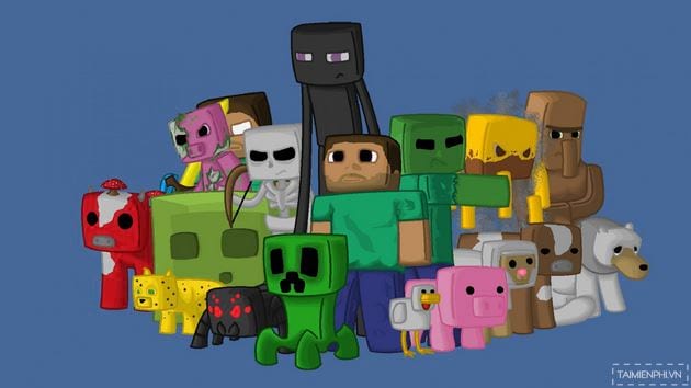 Bộ sưu tập 999 Minecraft background cute Phù hợp với các game thủ