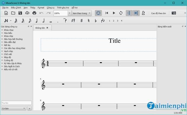 Cách tải và cài đặt MuseScore, phần mềm soạn nhạc trên máy tính