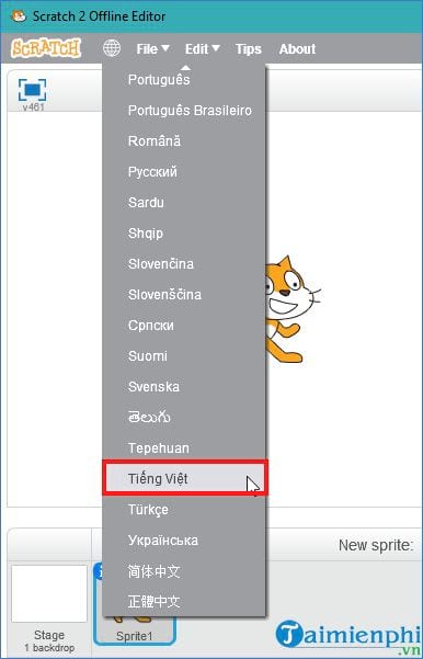 Cách cài đặt Scratch offline, công cụ lập trình đơn giản