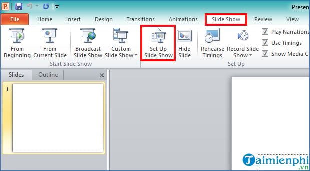 cach dung 2 man hinh chieu slide powerpoint 7