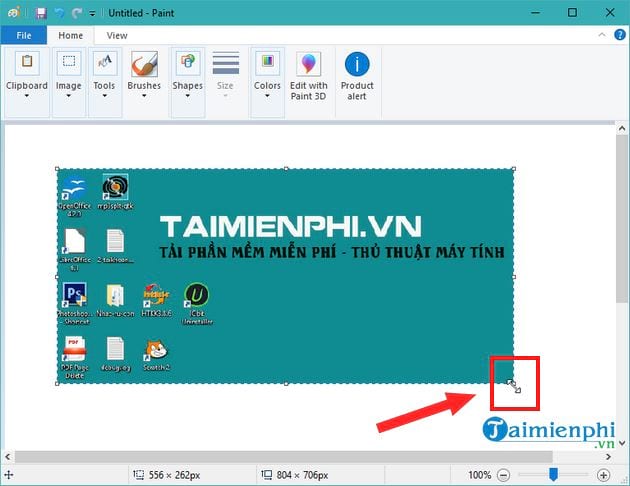 huong dan chup man hinh may tinh bang paint don gian 8