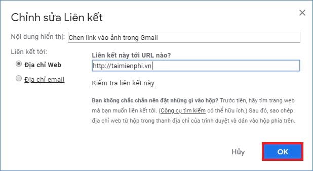 How to insert links to me in gmail 10