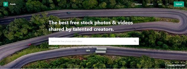 Top Website cung cấp hình ảnh Stock miễn phí tốt nhất