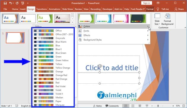 Với những theme mới trong PowerPoint, bạn có thể tạo ra những bài thuyết trình đẹp mắt và chuyên nghiệp hơn bao giờ hết. Những theme được cập nhật mới nhất với đầy đủ các phối màu và hình nền độc đáo, giúp cho bài trình chiếu của bạn trở nên đẹp hơn và thu hút hơn bao giờ hết. Hãy đến và trải nghiệm ngay để khám phá những tính năng mới nhất trong PowerPoint 2024.