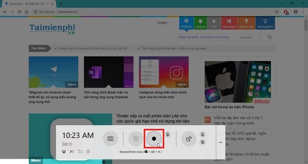 How to record a computer screen video does not require memo 5