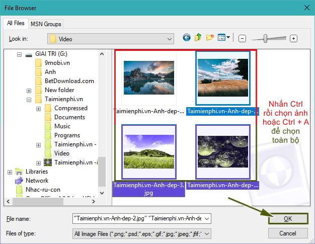 huong dan su dung photo story 3 for windows 4