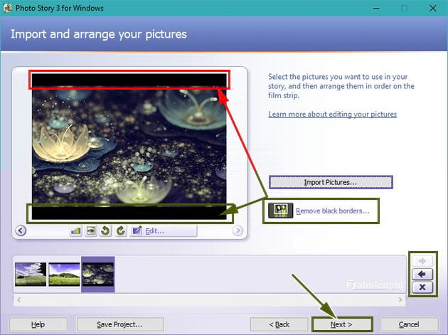 huong dan su dung photo story 3 for windows 5
