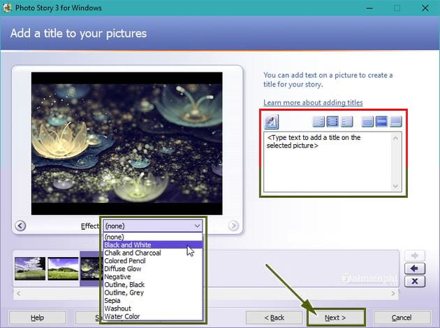 huong dan su dung photo story 3 for windows 7