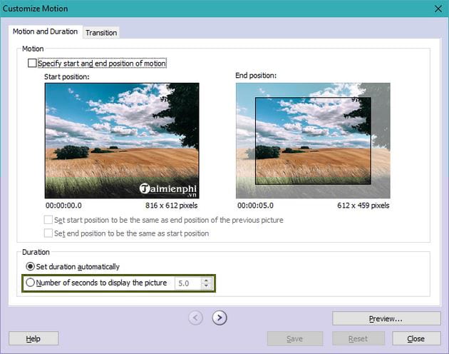 huong dan su dung photo story 3 for windows 9