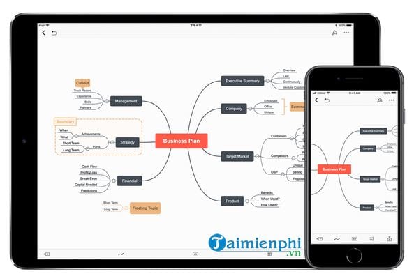 Sơ đồ tư duy trên điện thoại iPhone là công cụ hữu ích giúp bạn quản lý ý tưởng một cách dễ dàng và hiệu quả. Với màn hình rực rỡ và tính năng đồng bộ hóa trên các thiết bị của bạn, sơ đồ của bạn luôn ở đẳng cấp cao nhất, chờ đón bạn khám phá.