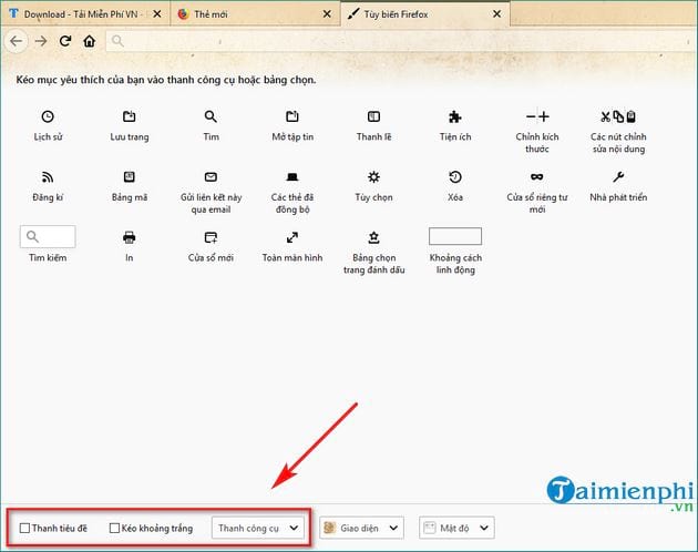 Cách tùy biến giao diện Firefox