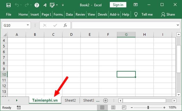 Cách hiển thị Sheet Tab trong Excel khi bị ẩn