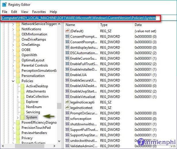 cach thay doi thong bao tren man hinh dang nhap windows 10 3