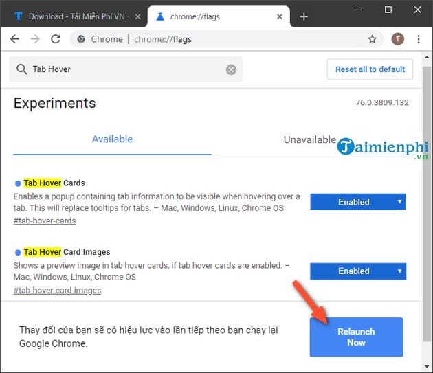 Hướng dẫn kích hoạt tính năng Tab Preview trên Google Chrome