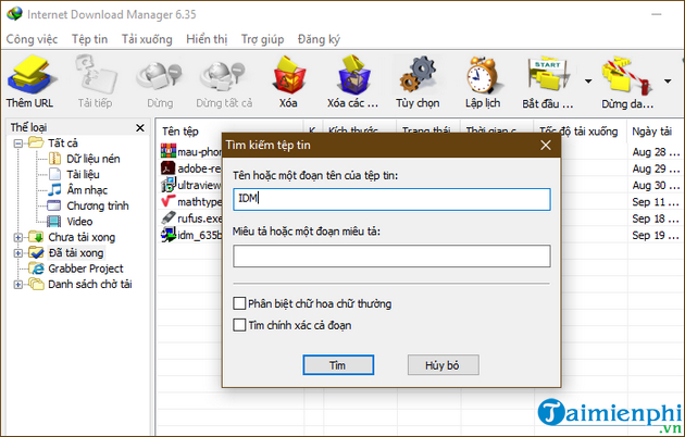 taimienphi vn tang ban quyen internet download manager 7