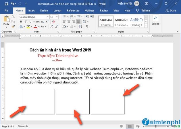cach an hinh anh trong word 2019 3