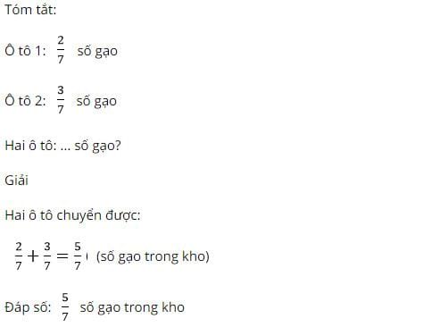 giai bai tap trang 126 sgk toan 4 phep cong phan so 6