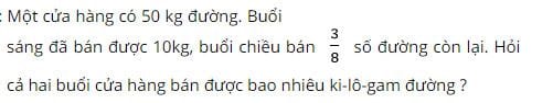 giai bai tap trang 138 sgk toan 4 luyen tap chung 9