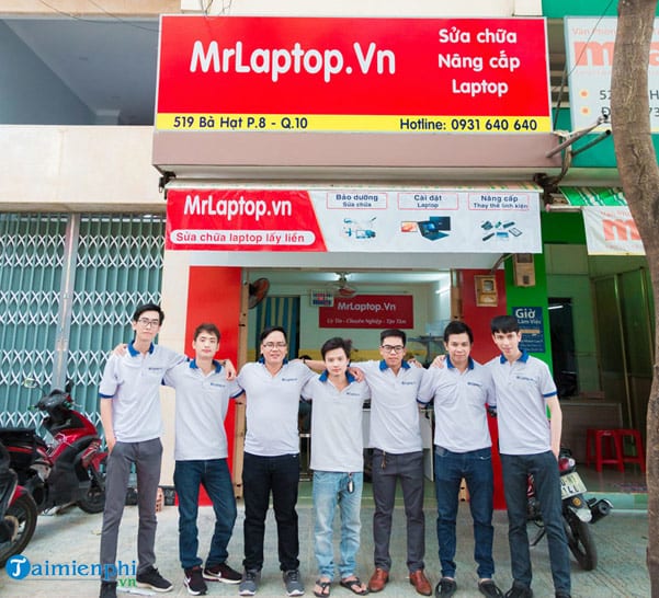 Top địa chỉ sửa laptop uy tín tại TP. Hồ Chí Minh