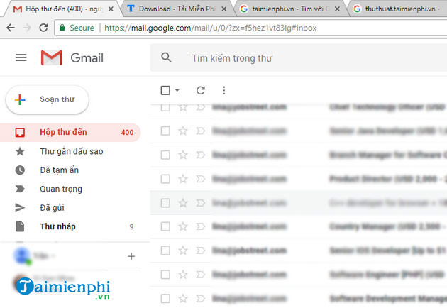 Cách cập nhật Gmail mới và trở về giao diện Gmail cũ