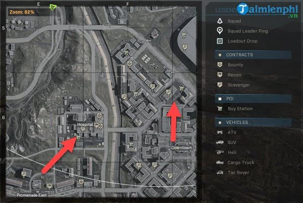 Những địa điểm xuất hiện máy bay trực thăng chiến đấu trong Call of Duty Warzone