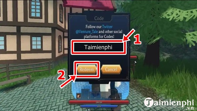 code venture tale roblox moi nhat 3