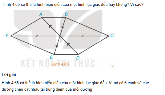 Giải toán lớp 11 trang 100 sách KNTT tập 1, Phép chiếu song song 8 giai toan lop 11 trang 100 sach kntt tap 1 phep chieu song song 4
