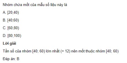 Giải toán lớp 11 trang 69 sách KNTT tập 1, Bài tập cuối chương 3 11 giai toan lop 11 trang 69 sach kntt tap 1 bai tap cuoi chuong 3 4