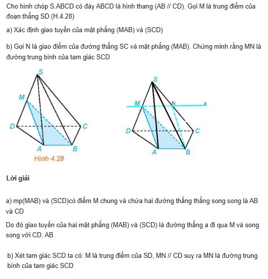 Giải toán lớp 11 trang 82, 83 sách KNTT tập 1, Hai đường thẳng song song 10 giai toan lop 11 trang 82 83 sach kntt tap 1 hai duong thang song song 5