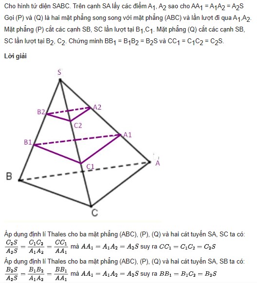 giai toan lop 11 trang 93 94 sach kntt tap 1 hai mat phang song song 4